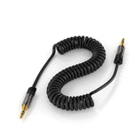 Kabeldirekt 3 Feet 3 5Mm Male To 3 5Mm Male Stereo Audio Cable Coiled Pro Series