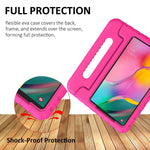 Bmouo Kids Case For Samsung Galaxy Tab A 8 0 2019 Sm T290 T295 Galaxy Tab A 8 0 Case 2019 Shockproof Light Weight Protective Handle Stand Case For Galaxy Tab A 8 0 2019 Without S Pen Rose