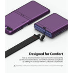 Ringke Slim Case Designed For Galaxy Z Flip Galaxy Z Flip 5G 2020 Purple