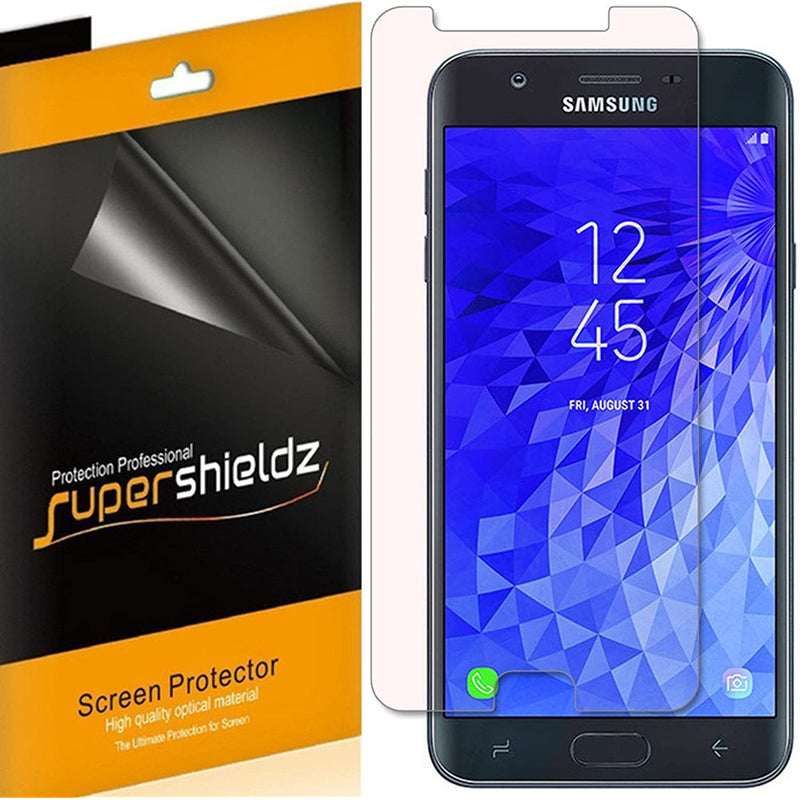 6 Pack Supershieldz Designed For Samsung Galaxy J7 Aura Screen Protector High Definition Clear Shield Pet
