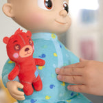 Cocomelon Official Musical Bedtime Jj Doll Soft Plush Body Press Tummy And Jj Sings Clips From Yes Yes Bedtime Song Includes Feature Plush And Small Pillow Plush Teddy Bear Toys For Babies