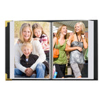 Pioneer Photo Albums 100 Pocket Gray Sewn Leatherette Cover With Brass Corner Accents Photo Album For Prints 4 By 6 Inch
