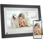 Wifi Digital Picture Frame With Wood Effect