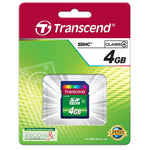 Transcend 4 Gb Class 4 High Speed Sdhc Flash Memory Card Ts4Gsdhc4