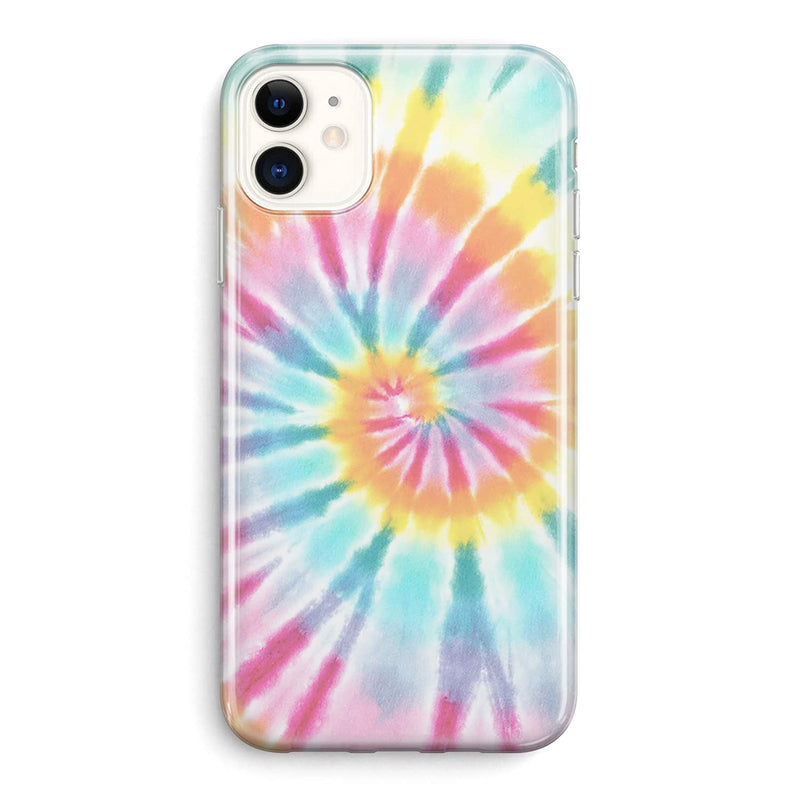 Tie Dye Iphone 11 Case Soft Protective Silicone Cover For Iphone 11 Tie Dye