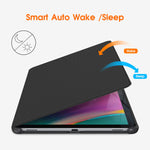 Samsung Galaxy Tab S5E Case 2019 Premium Shock Proof Stand Folio Case Multi Viewing Angles Auto Sleep Wake Soft Tpu Back Cover For Galaxy Tab S5E 10 5 Inch Tablet Sm T720 T725 T727 Black