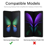 2 Pack Compatible With Samsung Galaxy Fold Screen Protector Hd Clear Anti Scratch Nano Screen Protector Film Compatible With Samsung Galax Fold7 3Inch Display