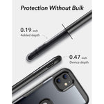Youmaker Metallic Designed For Iphone 11 Case Full Body Rugged With Built In Screen Protector Heavy Duty Protection Slim Fit Shockproof Cover For Iphone 11 Case 6 1 Inch 2019 Black