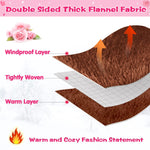 Wearable Blanket Sweatshirt For Women And Men