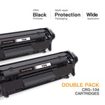 E Z Ink Compatible Toner Cartridge Replacement For Canon 104 Crg 104 Fx 10 Fx 9 To Use With Faxphone L90 L120 Imageclass D420 D480 Mf4350D Mf4150 Mf4270 Mf4370 Mf4690 Printer Black 2 Pack
