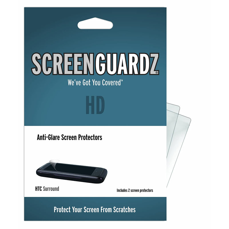 Screenguardz Hd Anti Glare Durable Screen Protector For Htc Surround 2 Pack 1