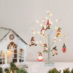 Birch Tree Battery Powered Warm White Led