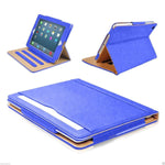 New S Tech Ipad Pro 11 2018 Model Soft Leather Wallet Smart Cover With Magnetic Auto Sleep Wake Feature Flip Wallet Case Blue