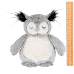 Owliver Grey Plush Owl Stuffed Animal 10 Inch Stuffed Toy