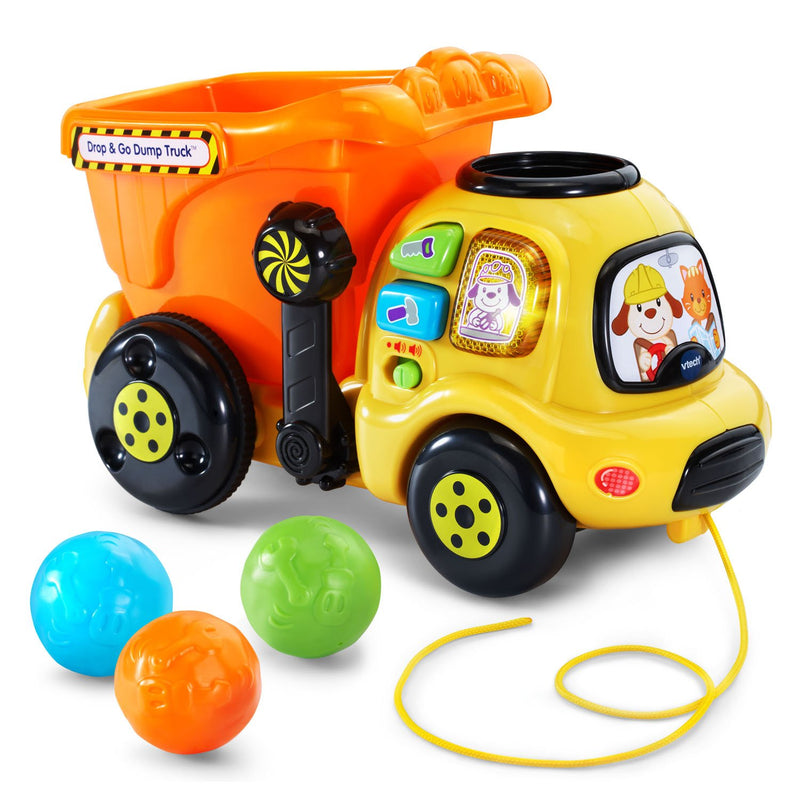 Drop And Go Dump Truck Orange