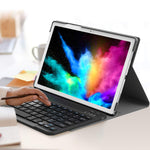 Galaxy Tab A7 Case With Keyboard Detachable Wireless Keyboard Premium Lightweight Stand Cover For Samsung Galaxy Tab A7 10 4 Inch 2020 Sm T500 T505 T507 Black