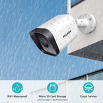 Laview Security Camera Outdoor 1080P Hd Wifi Cameras Home Security Cameras With Ai Human Detection Two Way Audio Night Vision Onvif Protocol Compatible With Alexa Sd Slot Usa Cloud Storage2 Pack
