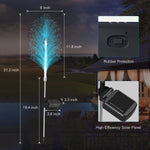 Solar Tree Christmas Lights Waterproof