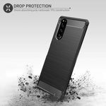 For Sony Xperia 5 Case With Screen Protector 360 Full Body Coverage Hard Pc Dual Layer Rugged Heavy Duty Cover Shockproof Tempered Glass Sentinel Black