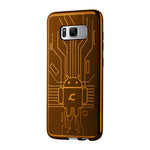 Cruzerlite Cell Phone Case For Samsung Galaxy S8 Plus Orange