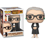 Funko Ruth Bader Ginsburg 3 75 Pop Figure With Pop Protector Bundle