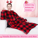 Wearable Blanket Sweatshirt For Women And Men