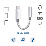 Cable Matters Premium Braided Usb C To 3 5Mm Headphone Adapter For Samsung Galaxy S10 S10 Note 10 Note 10 Google Pixel 3 Pixel 3 Xl Pixel 4 Pixel 4 Xl Ipad Pro And More