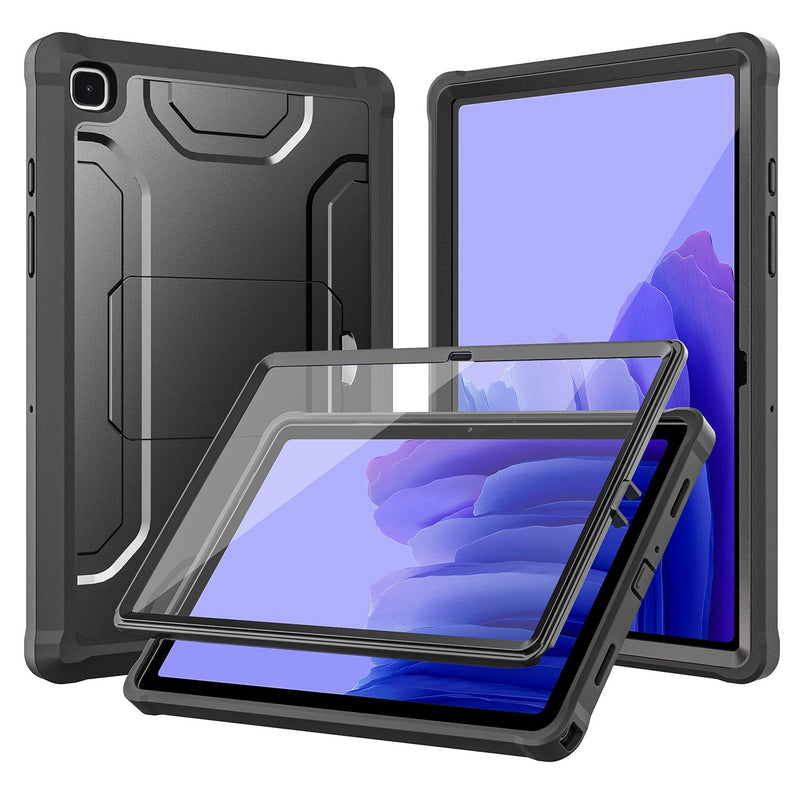 Galaxy Tab A7 Case 10 4 Inch Sm T500 T505 T507 With Built In Screen Protector Rugged Full Body Protective Case For 2020 Samsung Galaxy Tab A7 10 4 Black