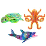 Set Of 3 Sea Creatures Stuffed Toys