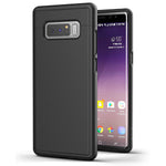Case With Belt Clip For Samsung Galaxy Note 8 Protective Phone Cover With Holster For Galaxy Note 8 Slimshield Series Smooth Black