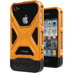 Fuzion Iphone 4 4S Aluminum Protective Case Made In Usa Orange