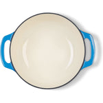 Cast Iron Covered Dutch Oven Enamled