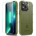 Iphone 13 Pro Case Labilus Rugged Shield 8Ft Drop Proof Tpu Thick Armor Tactical Protective Case Compatible With 13 Pro 6 1 Inch Army Green