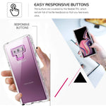 Galaxy Note 9 Case Clear Transparent Three Layer Hybrid Sturdy Hard Pc Flexible Tpu Heavy Duty Rugged Bumper Shockproof Protective Phone Cases Cover For Samsung Galaxy Note 9 Crystal Clear