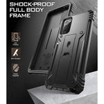 Revolution Series For Samsung Galaxy Note 20 Case Full Body Rugged Dual Layer Shockproof Protective Cover With Kickstand Without Built In Screen Protector Black