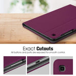 Case For Samsung Galaxy Tab S5E 10 5 2019 Model Sm T720Wi Fi Sm T725Lte Sm T727Verizon Sprint Multi Angle Viewing Stand Cover With Packet Auto Sleep Wake Feature Purple