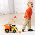 Drop And Go Dump Truck Orange