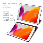 Procase Ipad 10 2 7Th Generation 2019 Case Slim Stand Hard Casepurple Bundle With Ipad 10 2 7Th Gen 2019 Privacy Screen Protector