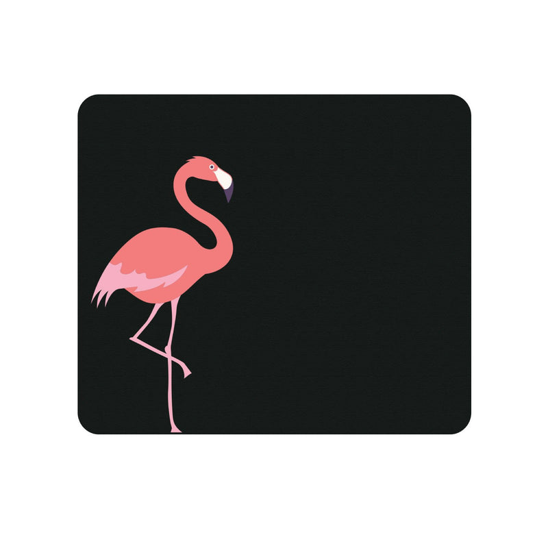 Otm Essentials Black Mouse Pad Flamingo