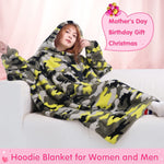 Wearable Blanket Sweatshirt For Women And Men