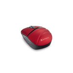 Verbatim Wireless Mini Travel Mouse Commuter Series Red 70706