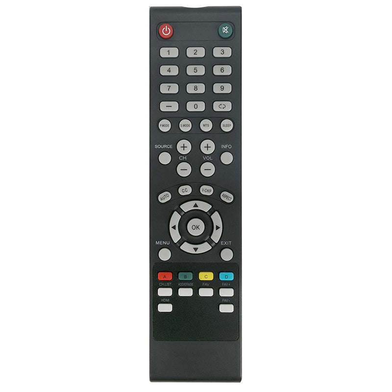 New Remote Control Replacement Compatible With Seiki Tv Se32Hy10 Lc 32Gc12F Se65Fy18 Se19Ht01 Lc 40G81 Lc 40Gj15 Lc 37G77B Lc 22G82 Lc 24G82 Lc 32G82 Le 46Gca Le 55G77E Le 32Scl C Le 55Gb2A Le 22Gbr C