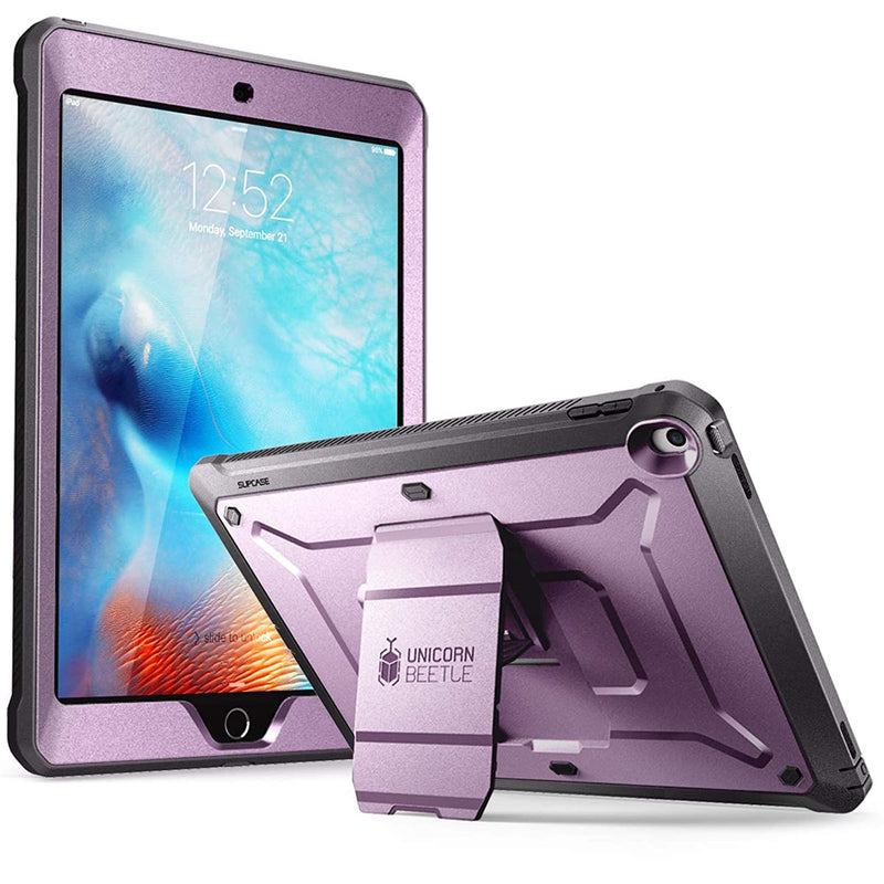 Supcase Unicorn Beetle Pro Series Case Designed For Ipad 9 7 2018 2017 With Built In Screen Protector Dual Layer Full Body Rugged Protective Case For Ipad 9 7 5Th 6Th Generation Purple 1