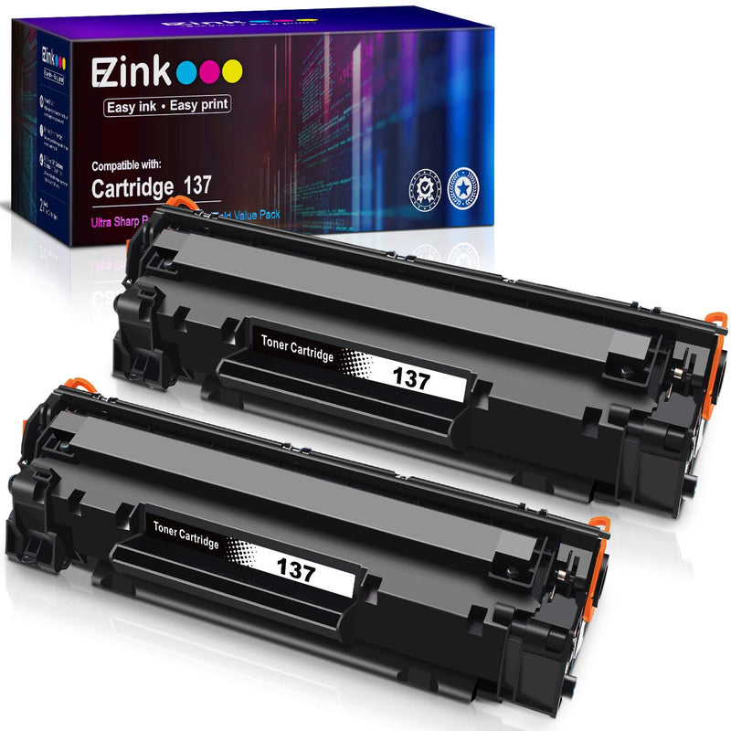 E Z Ink Compatible Toner Cartridge Replacement For Canon 137 9435B001Aa To Use With Imageclass Mf247Dw Lbp151Dw Mf212W Mf216N Mf217W Mf227Dw Mf229Dw Mf232W Mf236N Mf244Dw Mf249Dw Black 2 Pack