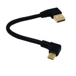 Sinloon Micro Usb Cable 90 Degree Right Angle Gold Plated 5 Pin Micro Usb Male Cable To Usb 2 0 Syncing Data Charge Cable Sinloon Hi Speed Cable Black 6 Inch