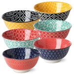 Ceramic Vibrant Cereal Bowls For Kitchen