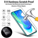 Qhohq 2 Pack Screen Protector For Xiaomi Poco F2 Pro Redmi K30 Pro With 2 Packs Camera Lens Protector Tempered Glass Film 9H Hardness Hd Anti Scratch