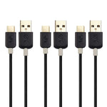 Cable Matters 3 Pack Slim Series Usb C Cable With 3A Fast Charging In Black 3 3 Feet For Samsung Galaxy S20 S20 S20 Ultra Note 10 Note 10 Lg G8 V50 Google Pixel 4 And More