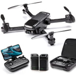 Drones With Camera For S 4K 40 Mins Flight Time Foldable Fpv Gps Drones For Beginners With Live Video Follow Me Auto Home Encircling Flight2 Batteries And Carrying Case