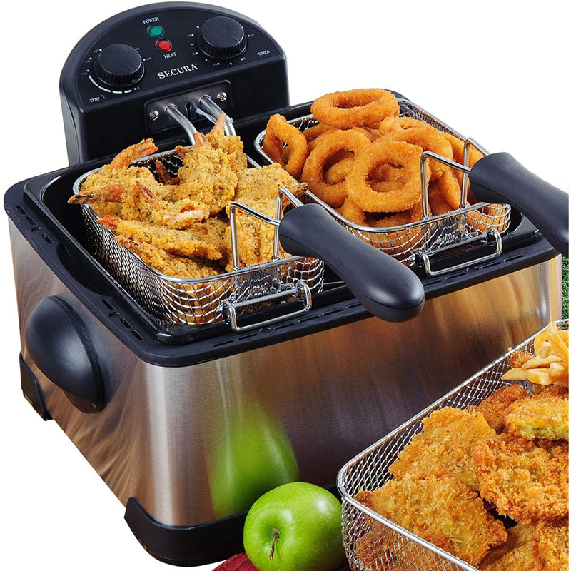 Electric Deep Fryer With Timer
